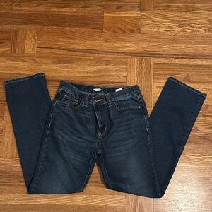 👖 BOYS Jeans👖 Old Navy Dark Blue Straight Jeans Size 16
